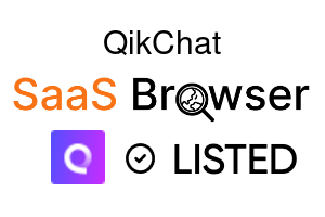 QikChat - SaaS Browser Verified Badge