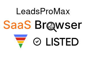 LeadsProMax - SaaS Browser Verified Badge