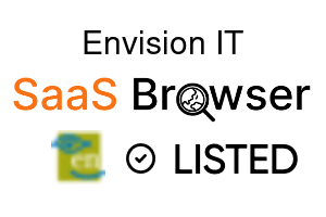 Envision IT - SaaS Browser Verified Badge