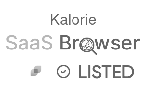 Kalorie - SaaS Browser Verified Badge