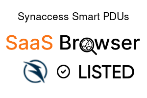 Synaccess Smart PDUs - SaaS Browser Verified Badge