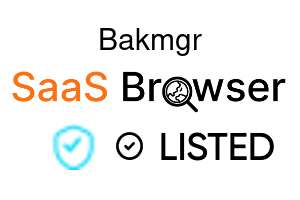 Bakmgr - SaaS Browser Verified Badge