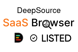 DeepSource - SaaS Browser Verified Badge