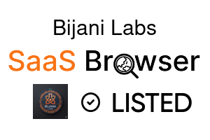 Bijani Labs - SaaS Browser Verified Badge