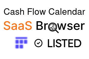 Cash Flow Calendar - SaaS Browser Verified Badge