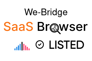 We-Bridge - SaaS Browser Verified Badge