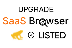 UPGRADE - SaaS Browser Verified Badge