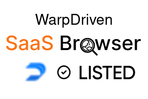 WarpDriven - SaaS Browser Verified Badge