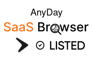 AnyDay - SaaS Browser Verified Badge