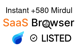 Instant +580 Mirdul - SaaS Browser Verified Badge