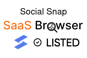 Social Snap - SaaS Browser Verified Badge