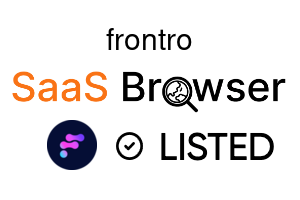 frontro - SaaS Browser Verified Badge