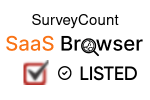 SurveyCount - SaaS Browser Verified Badge