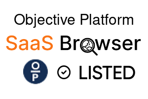 Objective Platform - SaaS Browser Verified Badge