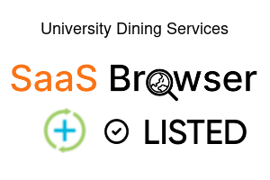 University Dining Services - SaaS Browser Verified Badge