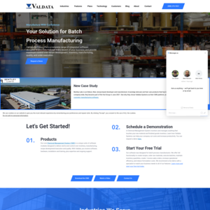 Valdata Systems Screenshot
