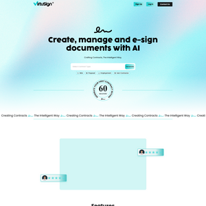 VirtuSign Screenshot