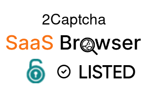 2Captcha - SaaS Browser Verified Badge