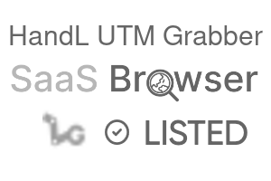 HandL UTM Grabber - SaaS Browser Verified Badge