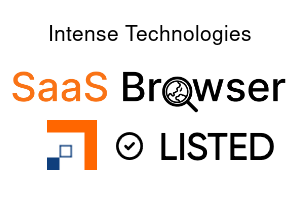 Intense Technologies - SaaS Browser Verified Badge