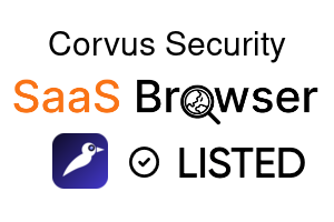 Corvus Security - SaaS Browser Verified Badge