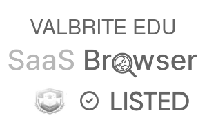 VALBRITE EDU - SaaS Browser Verified Badge