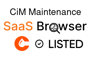 CiM Maintenance - SaaS Browser Verified Badge