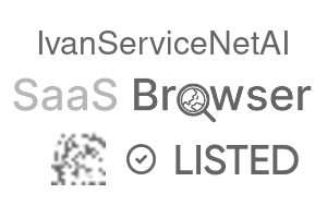 IvanServiceNetAI - SaaS Browser Verified Badge