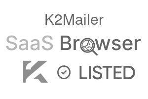K2Mailer - SaaS Browser Verified Badge