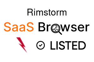Rimstorm - SaaS Browser Verified Badge