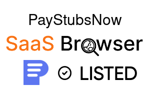 PayStubsNow - SaaS Browser Verified Badge