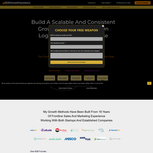 B2B Growth Implementation Systems Screenshot