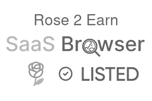 Rose 2 Earn - SaaS Browser Verified Badge