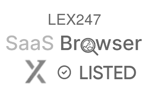 LEX247 - SaaS Browser Verified Badge