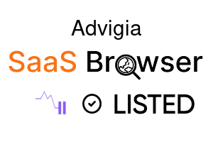 Advigia - SaaS Browser Verified Badge