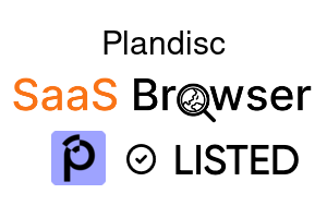 Plandisc - SaaS Browser Verified Badge