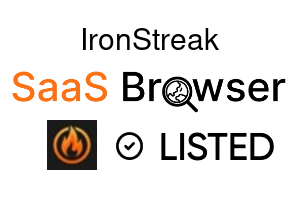 IronStreak - SaaS Browser Verified Badge