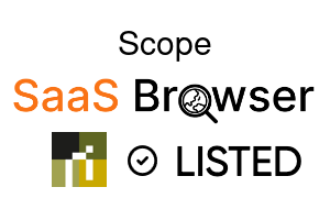 Scope - SaaS Browser Verified Badge