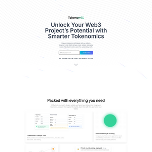 Smarter Tokenomics Screenshot