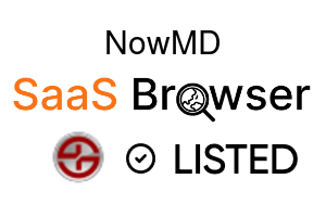 NowMD - SaaS Browser Verified Badge