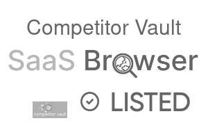 Competitor Vault - SaaS Browser Verified Badge