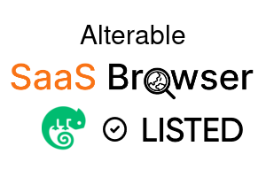 Alterable - SaaS Browser Verified Badge