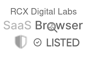 RCX Digital Labs - SaaS Browser Verified Badge