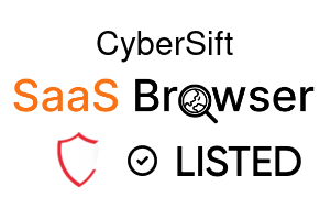 CyberSift - SaaS Browser Verified Badge