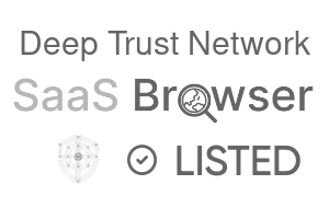 Deep Trust Network - SaaS Browser Verified Badge