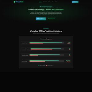 WhatsApp Business Solution Screenshot