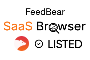 FeedBear - SaaS Browser Verified Badge