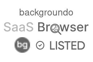 backgroundo - SaaS Browser Verified Badge