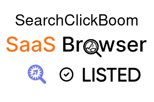 SearchClickBoom - SaaS Browser Verified Badge