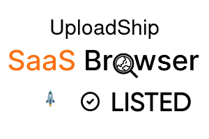 UploadShip - SaaS Browser Verified Badge